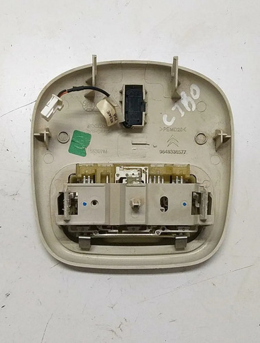 Luz Interna Teto Citroen C4 2008 A 2013 9648338577