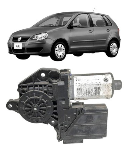 Motor Vidro Vw Polo 2003 2004 2005 2006 Traseira Direita