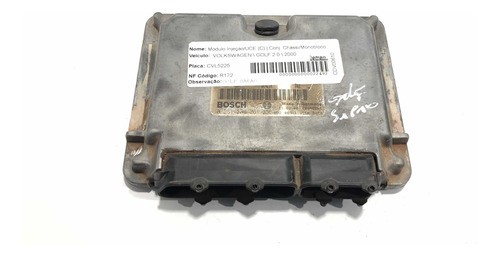 Módulo De Injeção Vw Golf 2.0 0261206261 Bosch