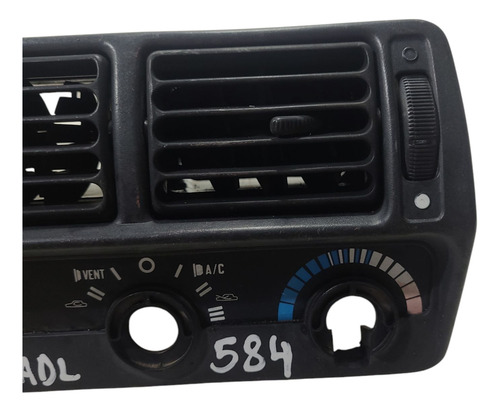 Moldura Central Com Difusores Ford Escort 1986 A 1992 (al)