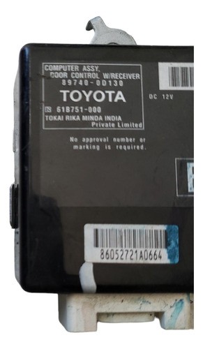 Módulo Controle Portas Toyota Etios 2013 2014 2015 2016 2017