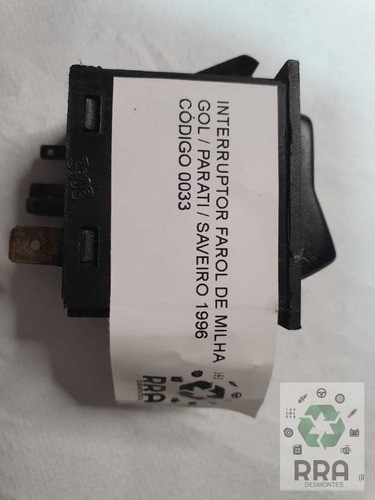 Interruptor Farol De Milha Vw / Gol 1996