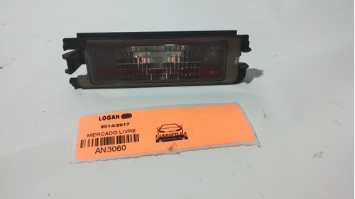 Luz De Placa Renault Logan 2014 A 2019 Original 8200957874