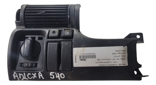 Moldura Difusor Ar Lado Esquerdo Gm Astra/ 1995 (al) Cxa 540