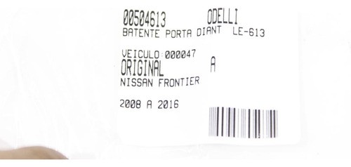 Batente Porta Diant Le Nissan Frontier 2008-2016 Us (613)