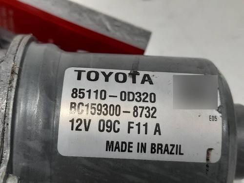 Motor Limpador  Parabrisa Dianteiro Yaris  2020