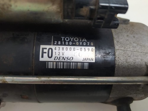 Motor De Arranque/partida Toyota Etios 2013