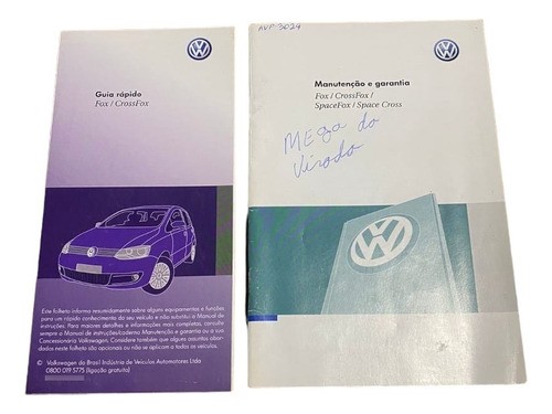 Manual Do Proprietário Volkswagen Fox 2012 2013