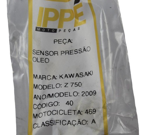 Sensor Pressão Oleo Kawasaki Z750 (469) 2009