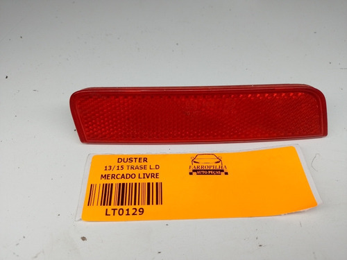 Refletor Para-choque Traseiro L.d Duster 13/15 2013/2015