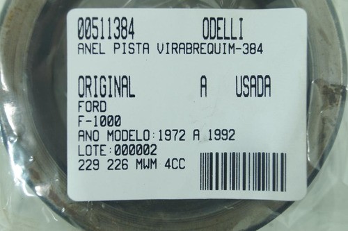 Anel Pista Virabrequim F-1000 72/92 Usado (384)