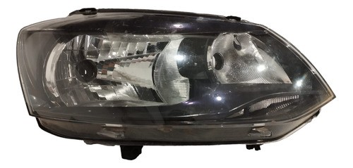 Farol Dianteiro Volkswagen Fox 2010 2014 Mascara Negra Ld