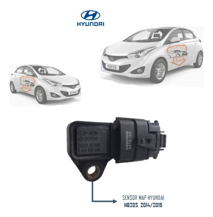 Sensor Map Hyundai Hb20 1.6 16v 2012 2013 2014 2015 2016