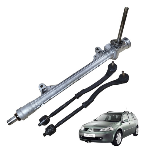 Caixa Direção Mecânica Sistema Elétrico Megane 2006 A 2013