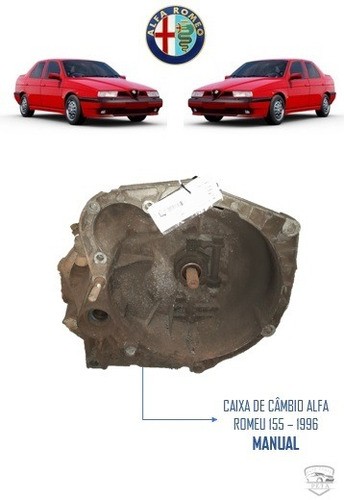 Caixa Câmbio Manual Alfa Romeo 155 Super 2.0 1995 1996 1997