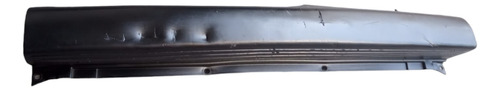 Parachoque Traseiro Central Preto Fiat Doblo Elx 2004 2005