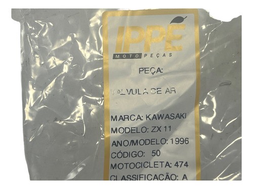 Valvula De Ar Kawasaki Zx11 (474) 1996