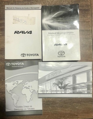 Manual Do Proprietário Toyota Rav4 2017/2018