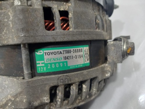 Alternador Toyota Rav4 2.5 4x4 2013 2014 2015 2016 2017