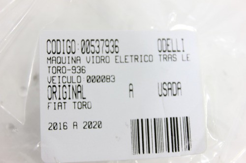 Máquina Vidro Elétrico Tras Le Toro 16/20 Usado (936)