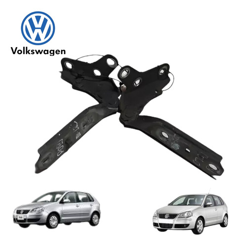 Par Dobradiça Capo Polo Volkswagen 2008 2009 20010 2011