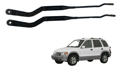 Par Braço Limpador Vidro Parabrisa Sportage 95 96 97 98 99