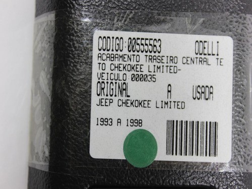 Acabamento Tras Central Teto Cherokee Limited 93/98 Us (563)