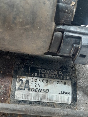 Motor De Partida Toyota Corolla 1997/2002 2810016230 (vj)e12