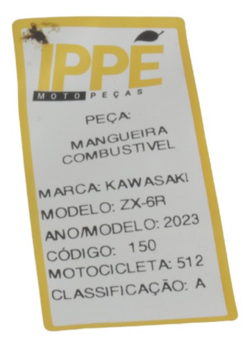 Mangueira Combustível  Kawasaki Zx6r 2023 (512)