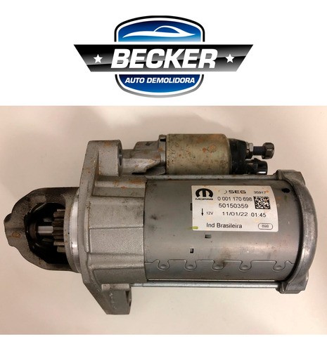 Motor De Arranque Compass 1.3 Turbo 22/23 - 50150359