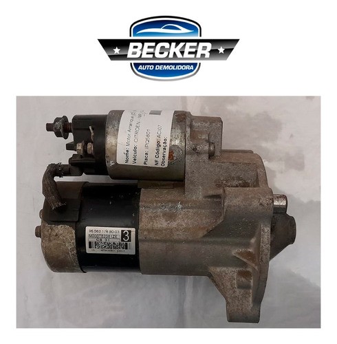 Motor Arranque Citroen C4 - 965631768003