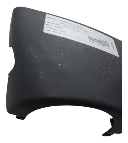 Capa Chave Seta Superior Gm Meriva 2003 A 2012 (al)