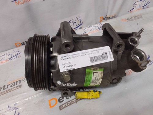 Compressor Ar Condicionado Citroën C3 Peugeot 206 207 13106