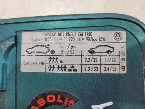 Portinhola Tanque Combustível Vw Polo 96/01 6ke010094a (r)