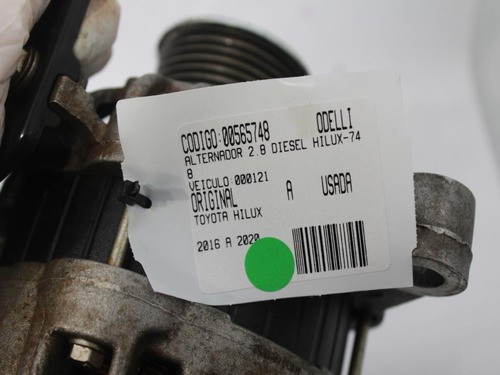 Alternador 2.8 Diesel Hilux 16/20 Usado (748)