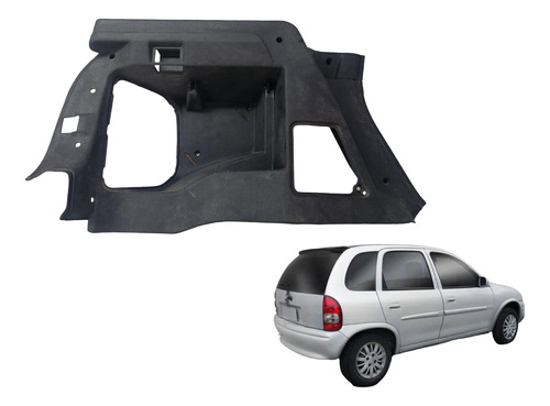Suporte Lateral Esquerdo Tampão Bagagito Corsa 4 Porta 94/02