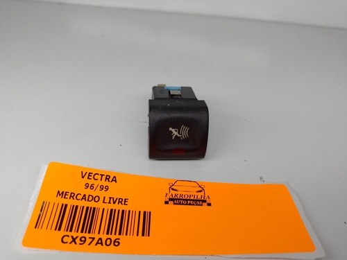 Botão Alarme Gm Vectra 1996/1999 Pn: 90478231