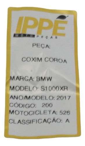 Coxim Coroa Bmw S1000xr 2017 (526)