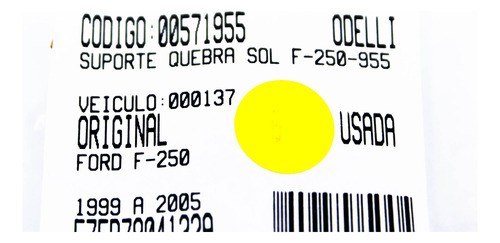 Suporte Quebra Sol F-250-955