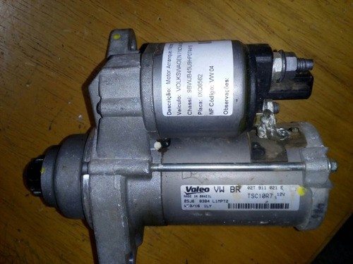 Motor De Arranque Volkswagen Saveiro  1.6 2017