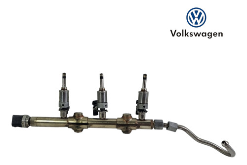 Flauta Bico Injetor Vw Polo Virtus 1.0 Tsi 2016 A 2021