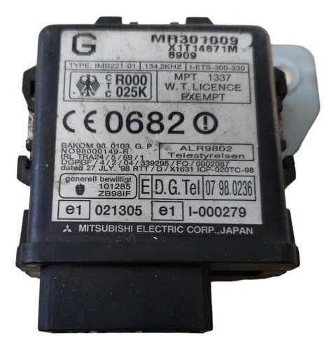 Modulo Ecu Imobilizador Mitsubishi L200 Outdoor 2009 2010