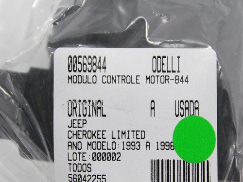 Módulo Controle Motor Cherokee Limited 93/98 Usado (844)