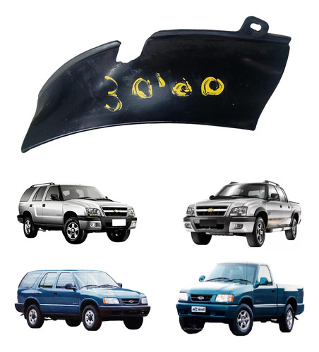 Moldura Acabamento Churrasqueira S10 Blazer Direito 95 A 11