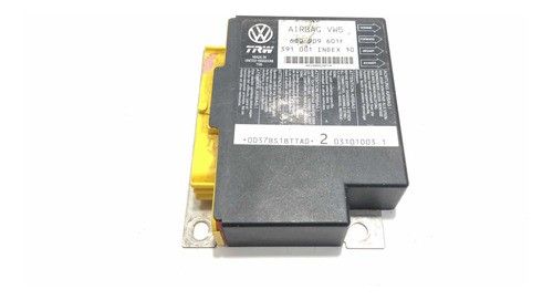 Módulo Central Air Bag Vw Polo / Passat 05 Até 09 6q0909601f