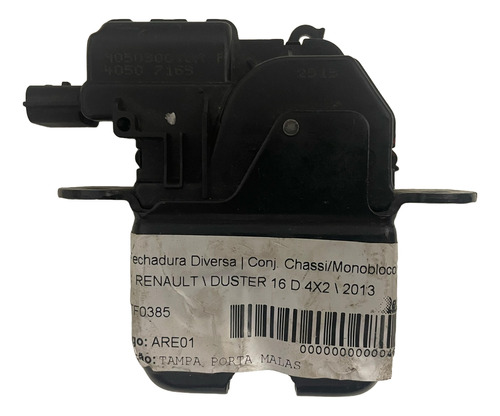 Fechadura Elétrica Porta Malas Duster 2013 - 905030010r