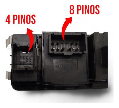 Botão Comando Luz Farol Retrovisor E Trava Portas Lifan X60