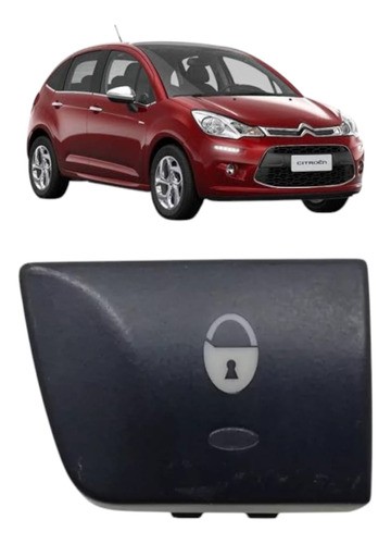 Botao Trava Porta Citroen C3 2013 2014 2015 2016