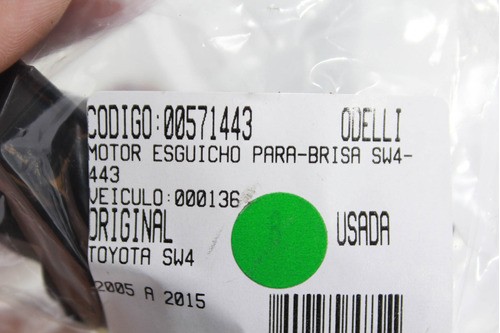 Motor Esguicho Para-brisa Sw4-443