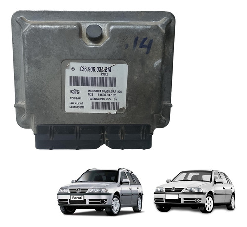 Módulo Injeção Gol Parati G3 1.0 16v 2000 A 2005 036906034bm
